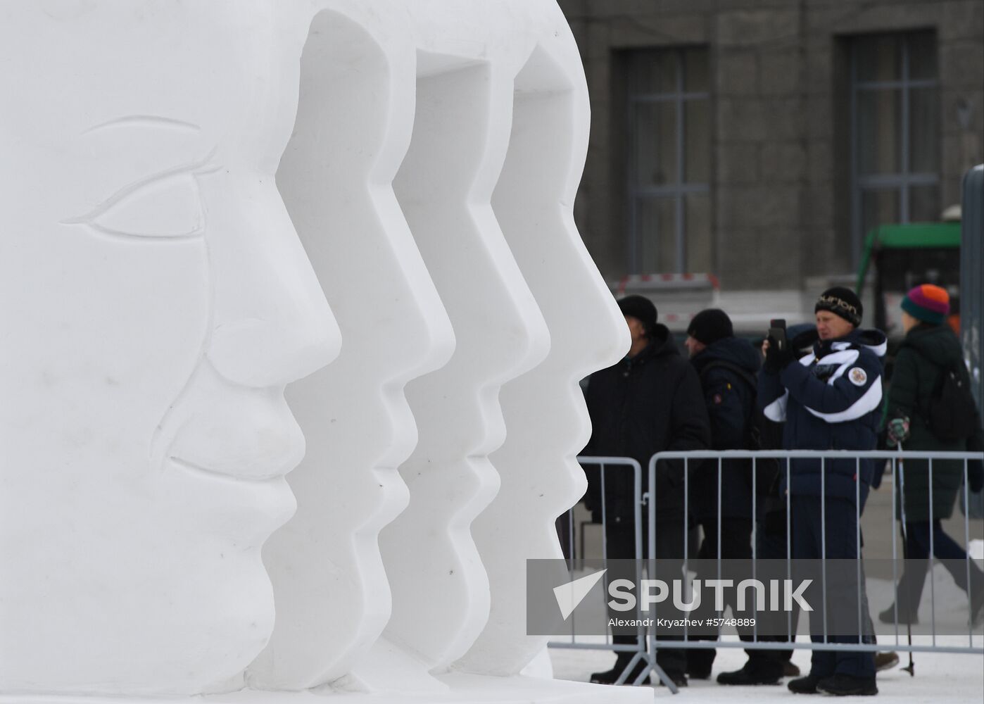 Russia Snow Sculptures