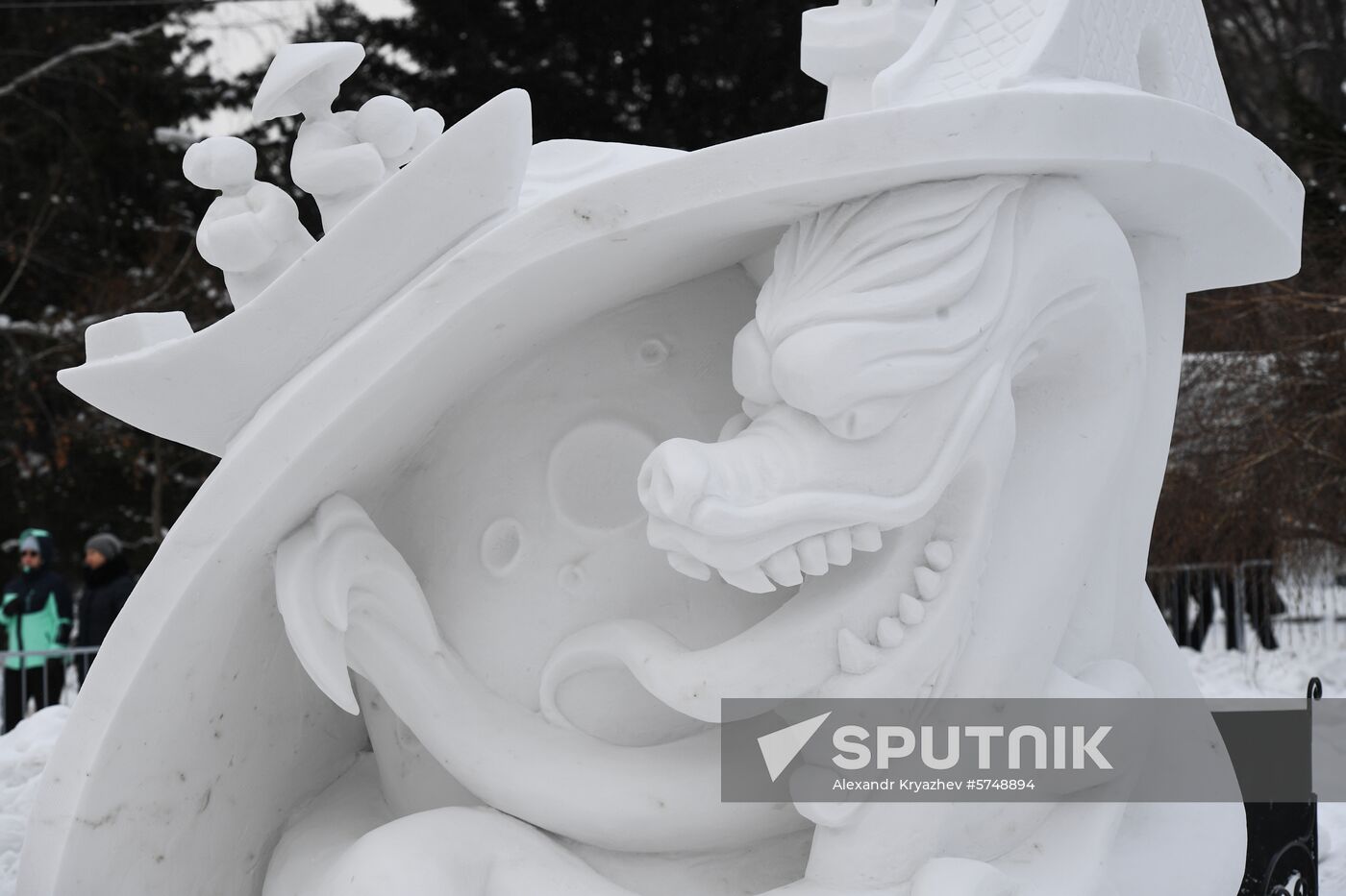 Russia Snow Sculptures