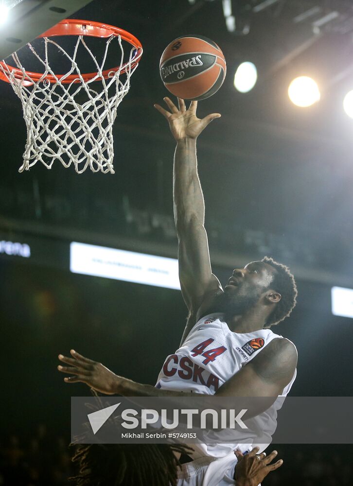 Turkey Basketball Euroleague Darussafaka - CSKA