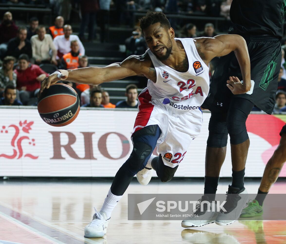 Turkey Basketball Euroleague Darussafaka - CSKA