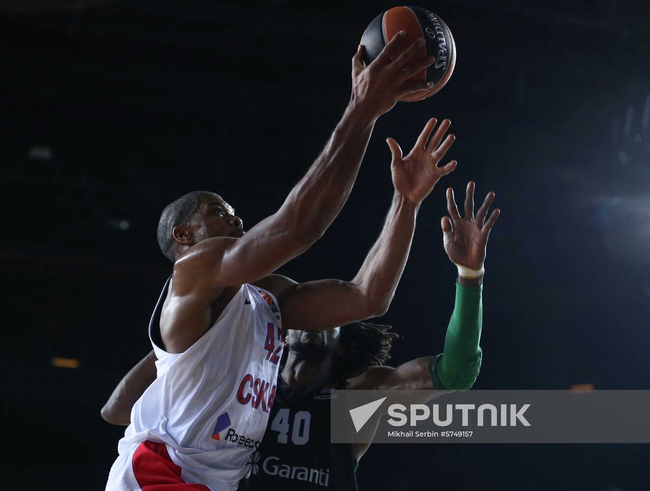 Turkey Basketball Euroleague Darussafaka - CSKA