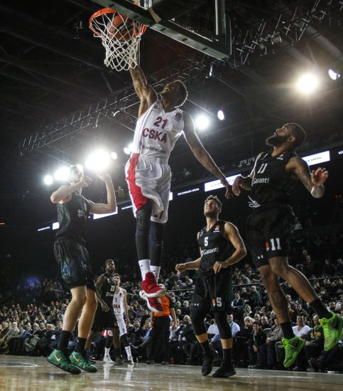 Turkey Basketball Euroleague Darussafaka - CSKA