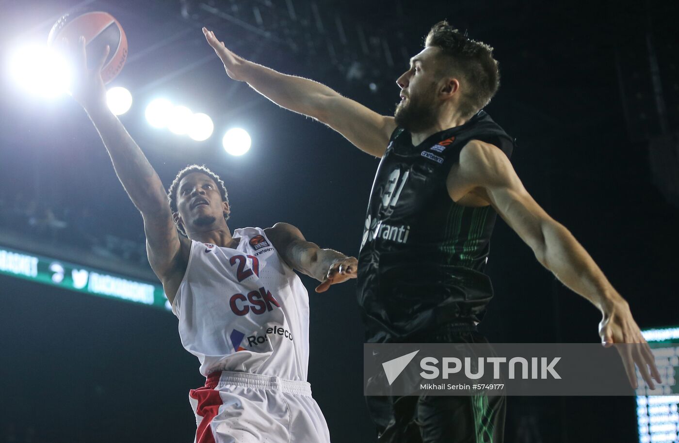 Turkey Basketball Euroleague Darussafaka - CSKA