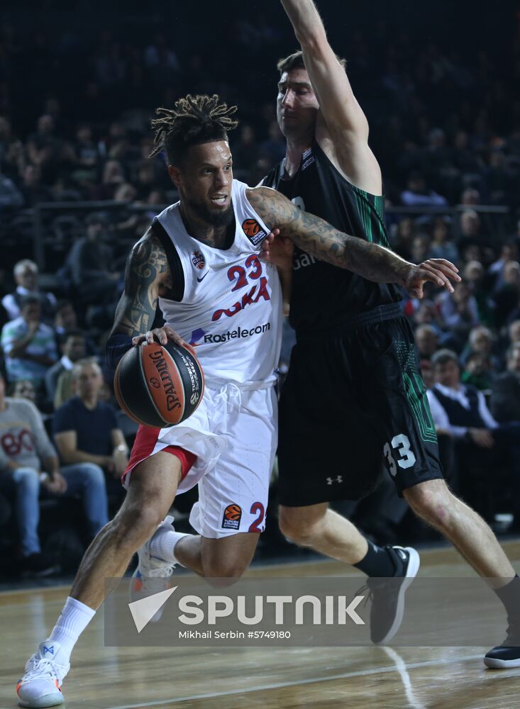 Turkey Basketball Euroleague Darussafaka - CSKA