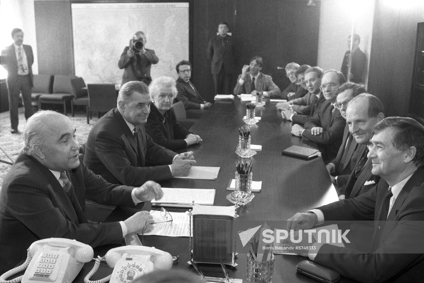 MP delegation from Dutch Parliament visits USSR