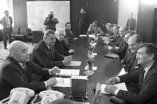 MP delegation from Dutch Parliament visits USSR