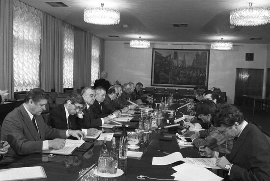 Dutch parliament delegation in USSR