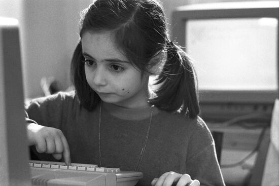Computer children's club in Moscow