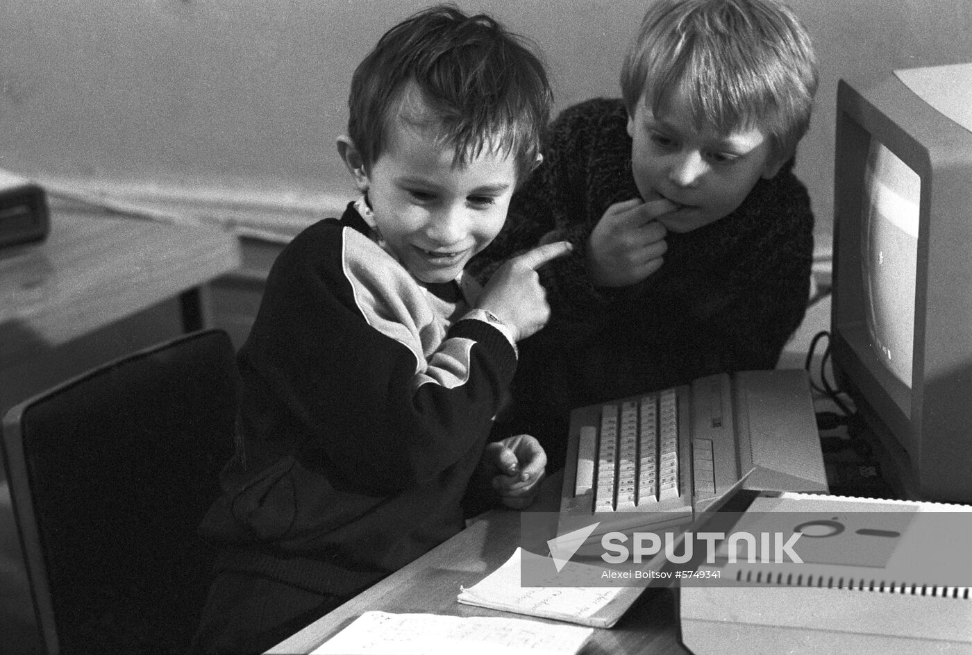 Computer children's club in Moscow