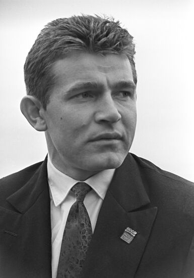 Road bike racer Mikhail Kurbatov