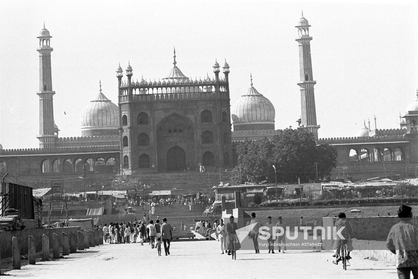 Visit of Soviet delegation to India