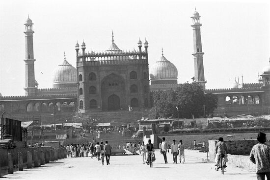 Visit of Soviet delegation to India