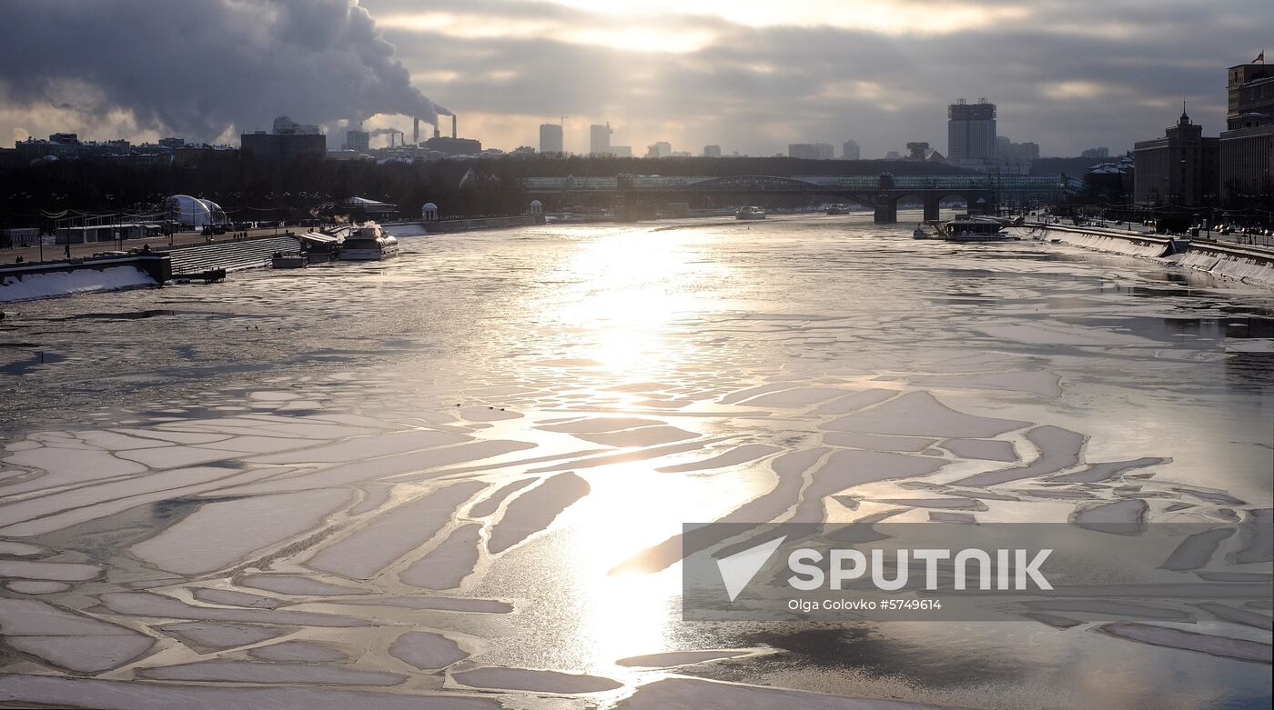 Russia Moscow Winter