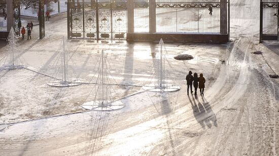 Russia Moscow Winter