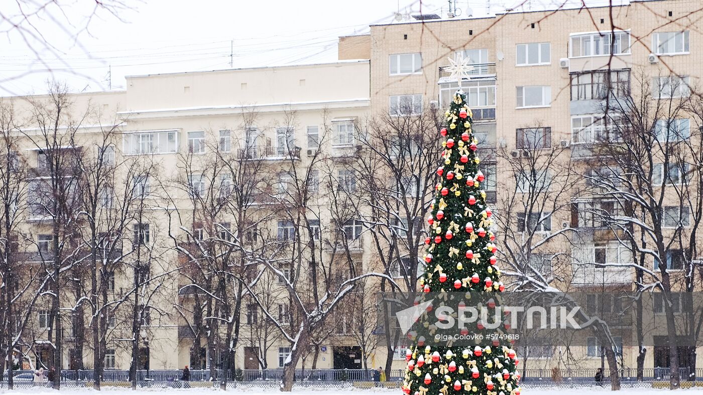 Russia Moscow Winter