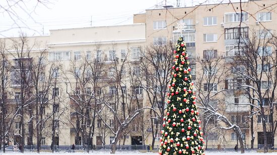 Russia Moscow Winter
