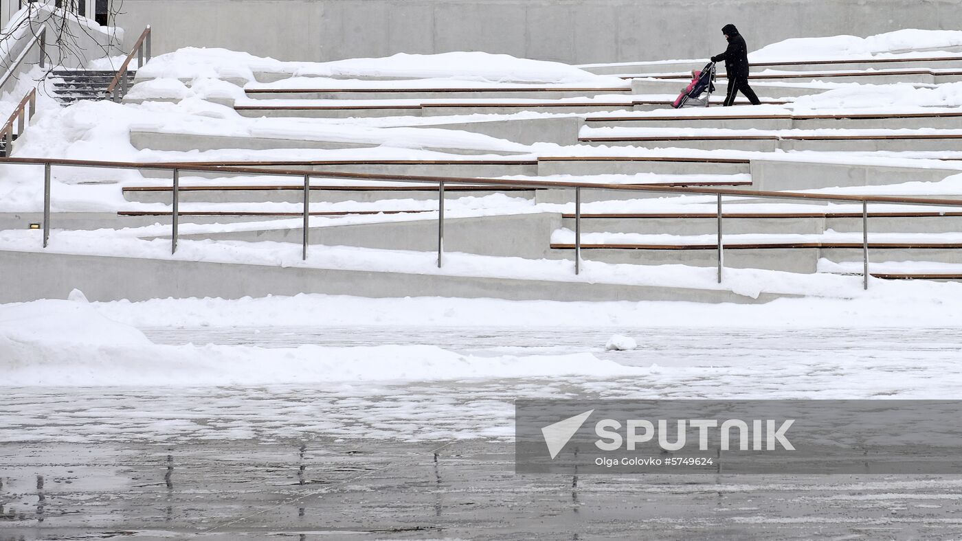 Russia Moscow Winter