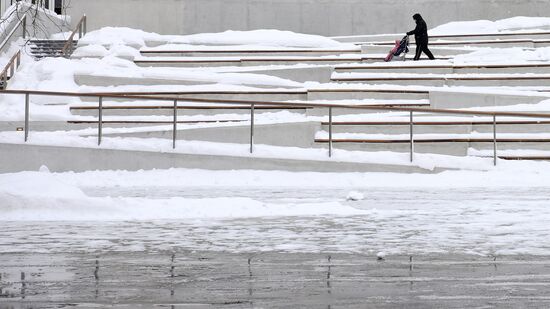 Russia Moscow Winter