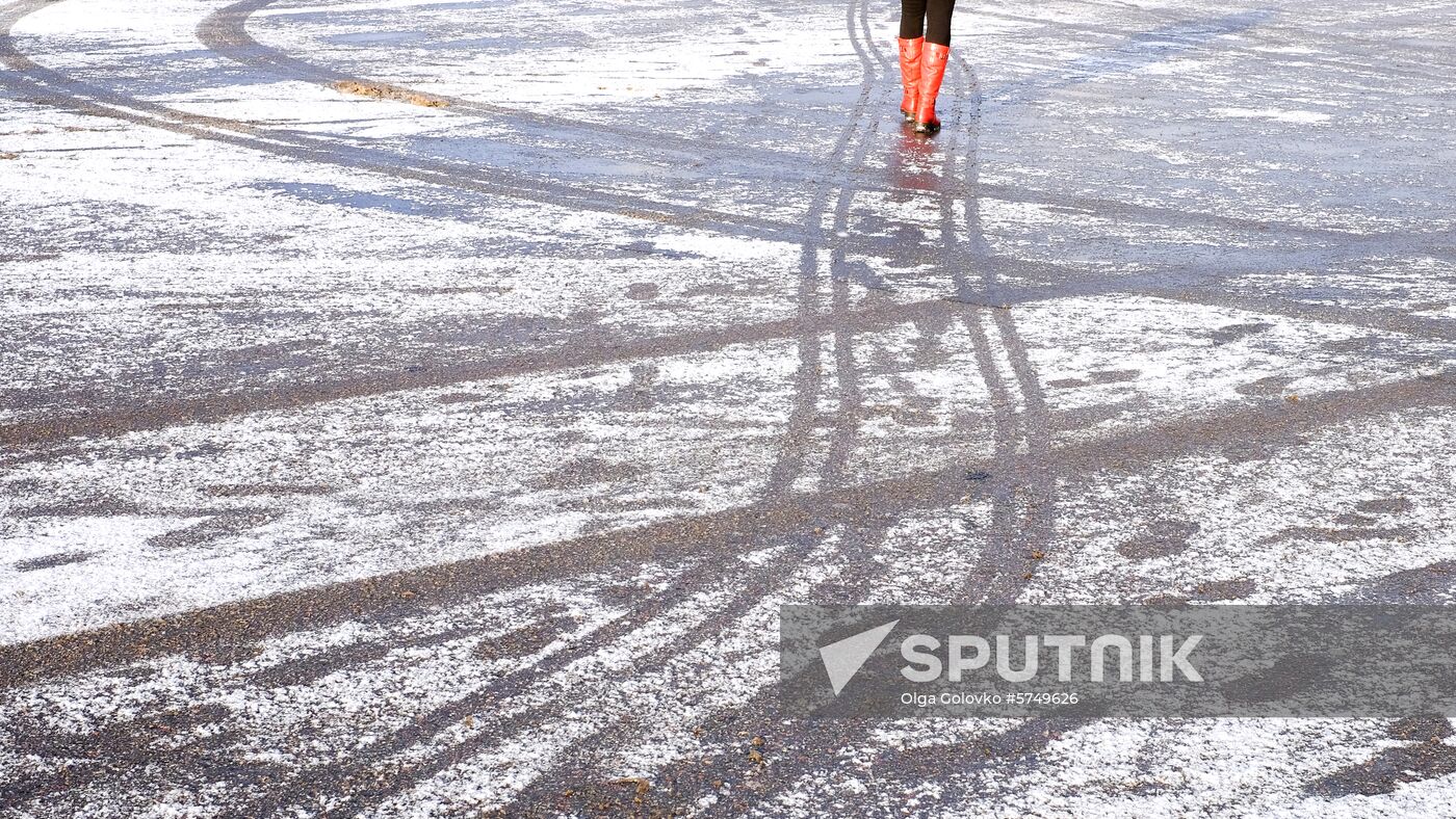 Russia Moscow Winter