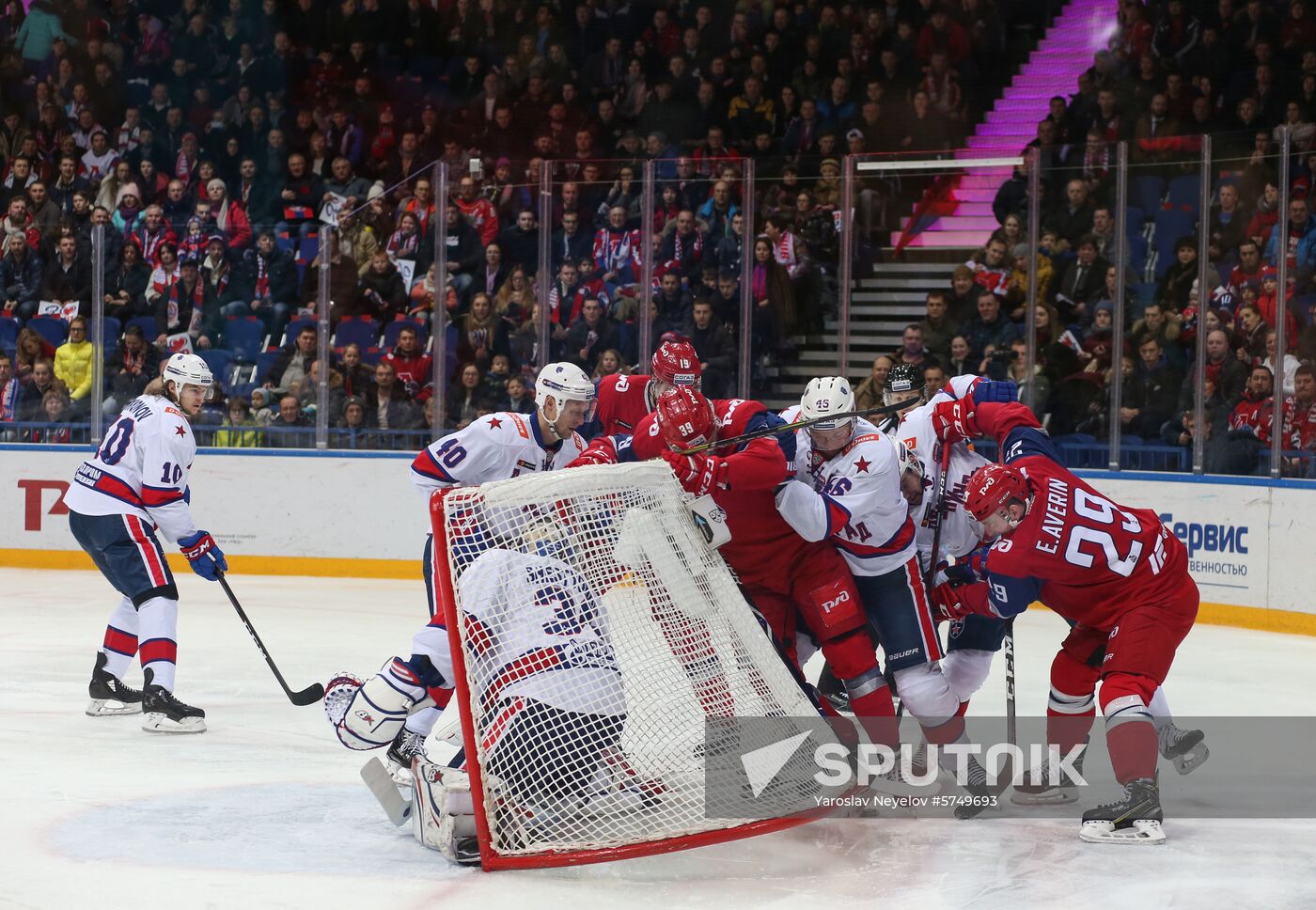 Russia Ice Hockey Lokomotiv - SKA