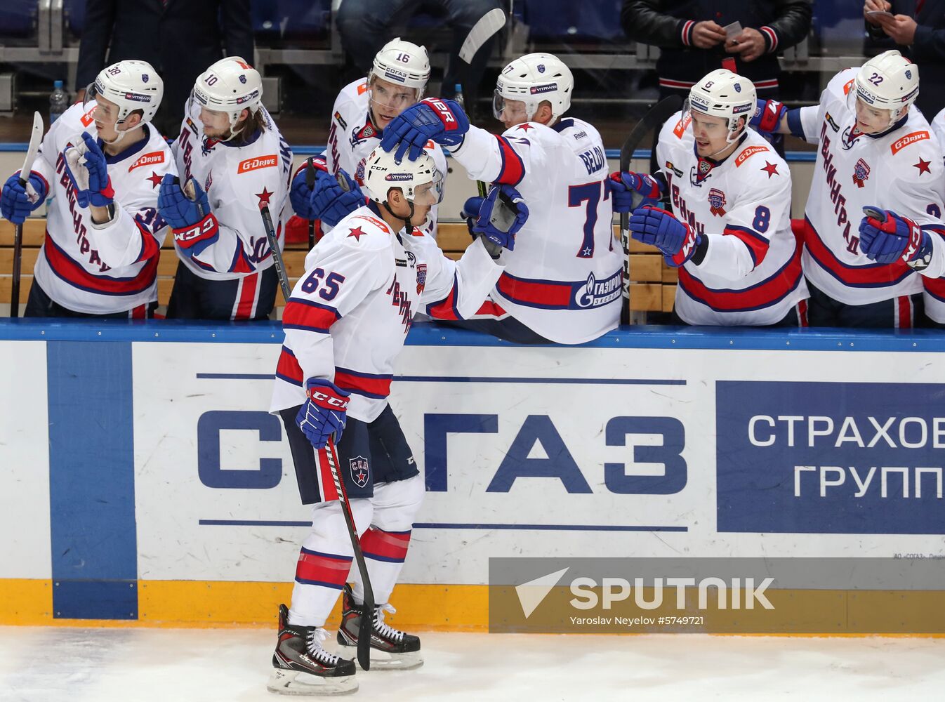 Russia Ice Hockey Lokomotiv - SKA