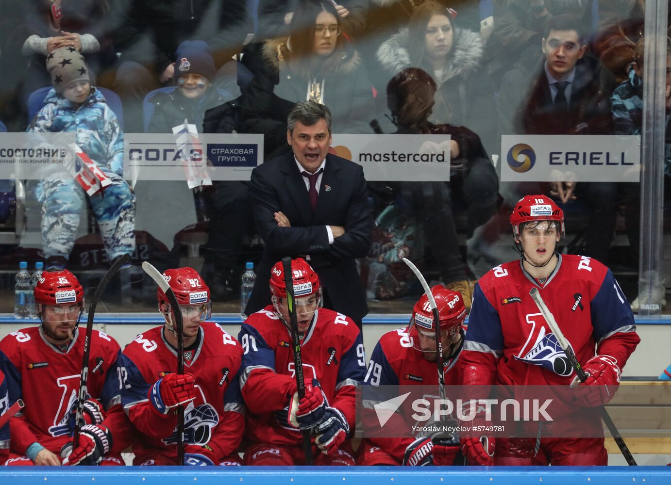 Russia Ice Hockey Lokomotiv - SKA