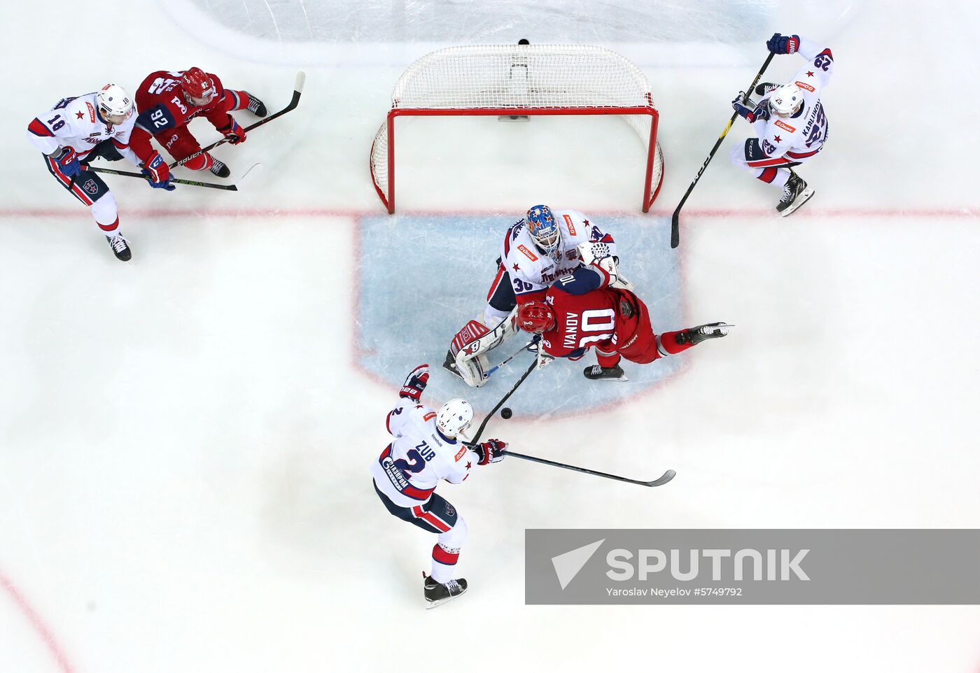 Russia Ice Hockey Lokomotiv - SKA