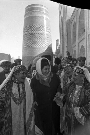 Uzbek SSR Supreme Soviet deputy Rimadzhan Khudaibergenova