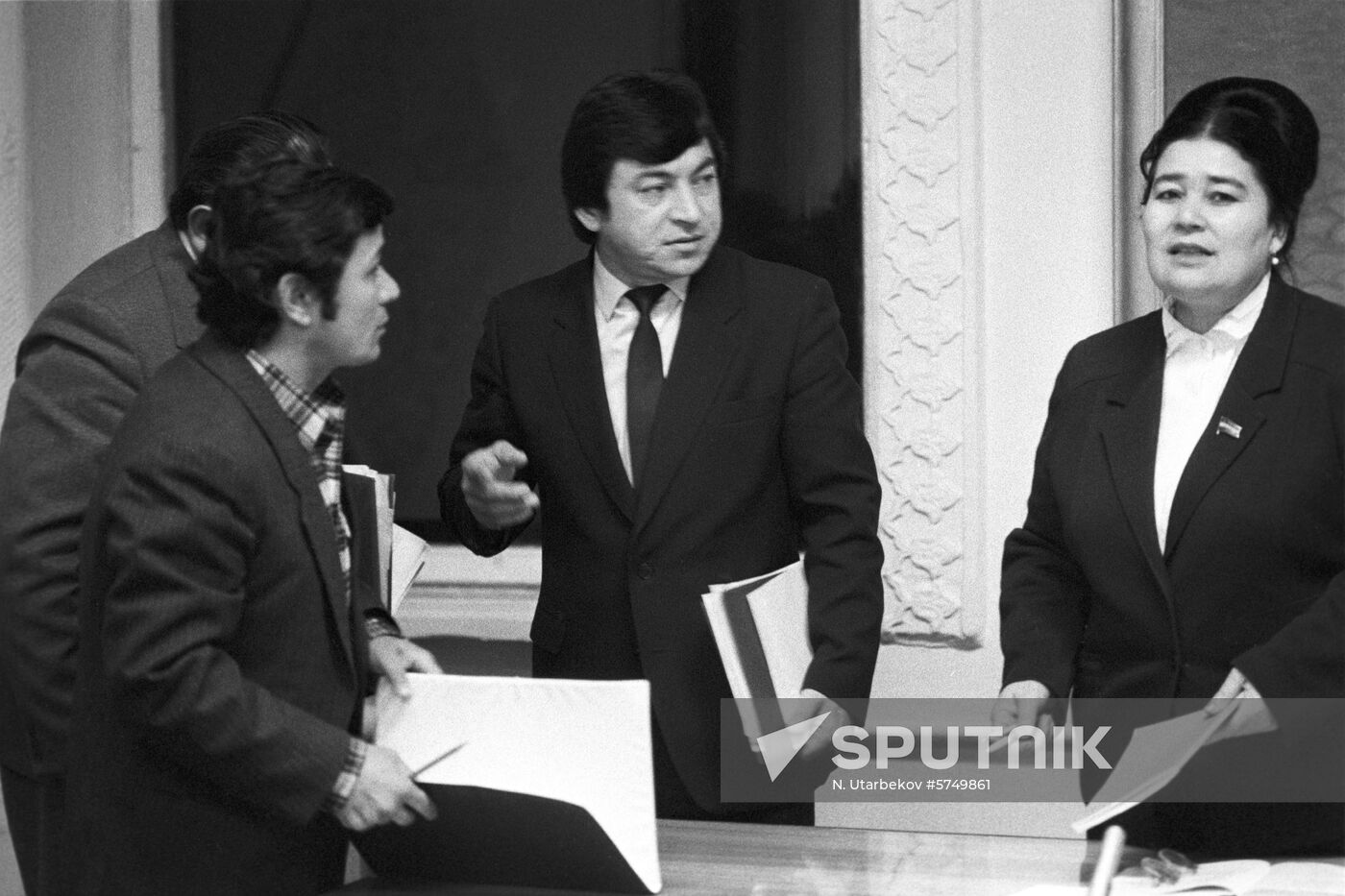 Uzbek SSR Supreme Soviet deputy Rimadzhan Khudaibergenova