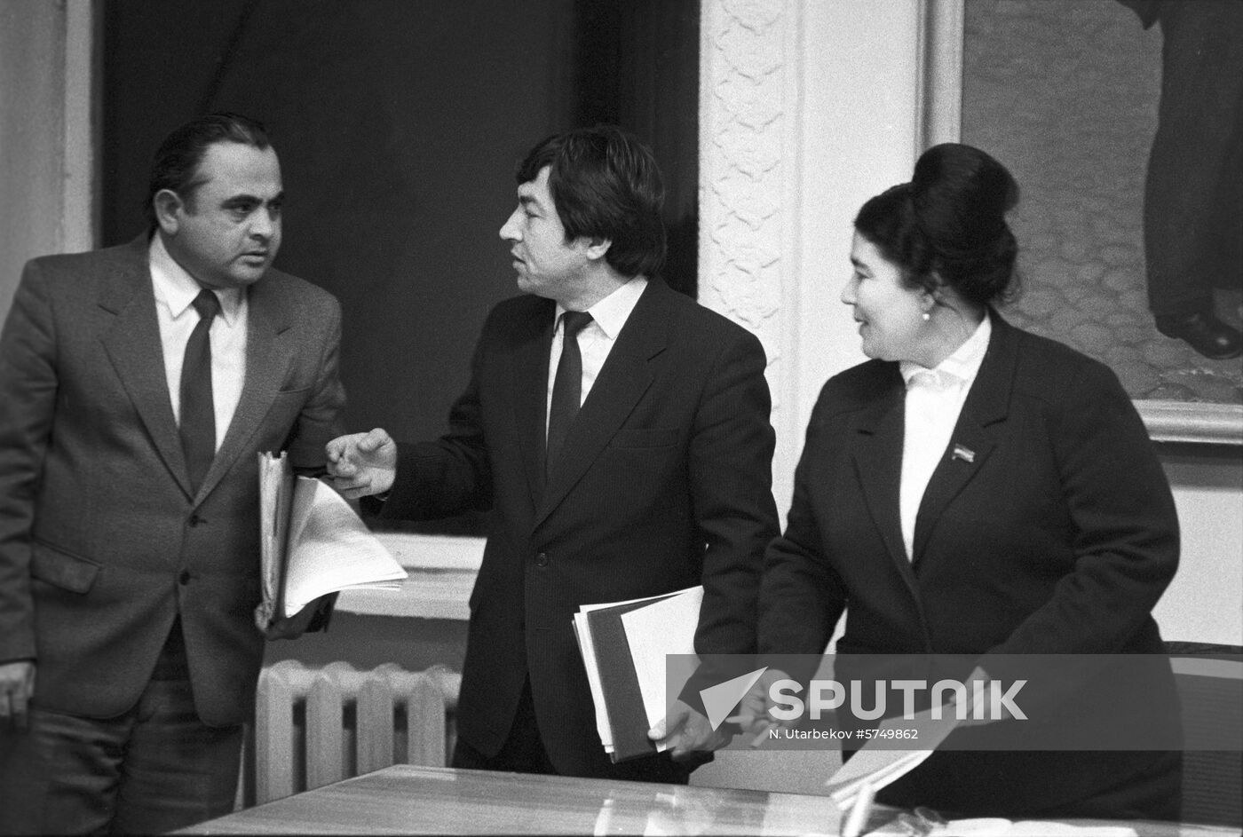 Uzbek SSR Supreme Soviet deputy Rimadzhan Khudaibergenova