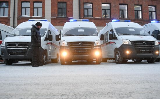 Russia New Ambulance Cars