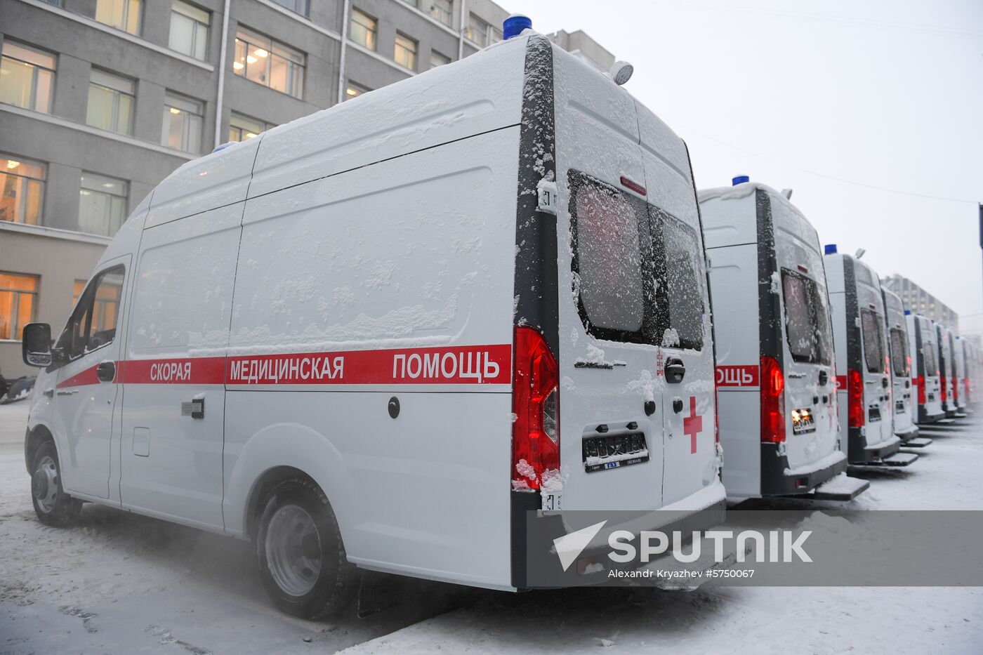 Russia New Ambulance Cars