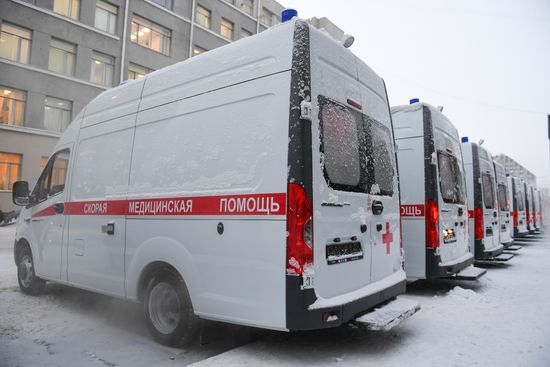 Russia New Ambulance Cars