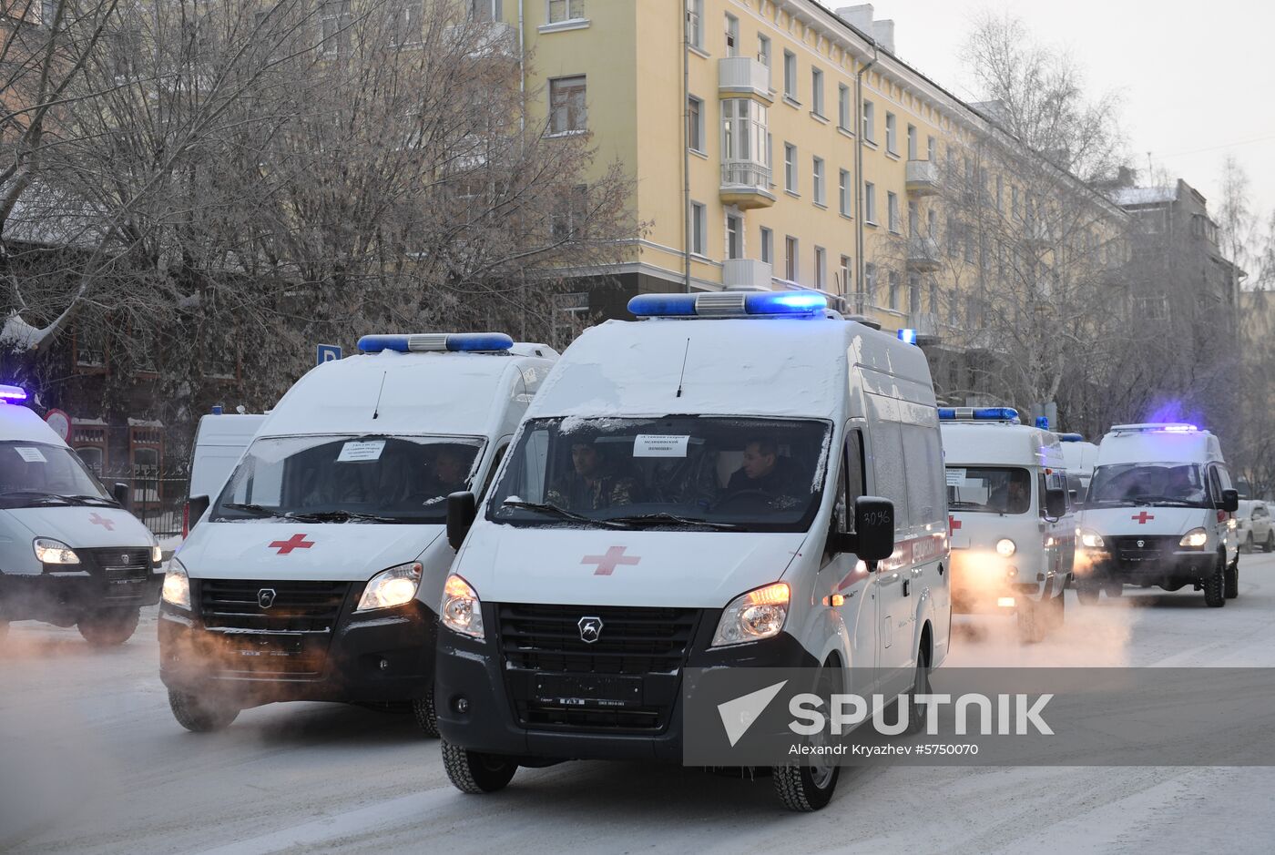 Russia New Ambulance Cars