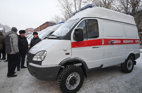 Russia New Ambulance Cars