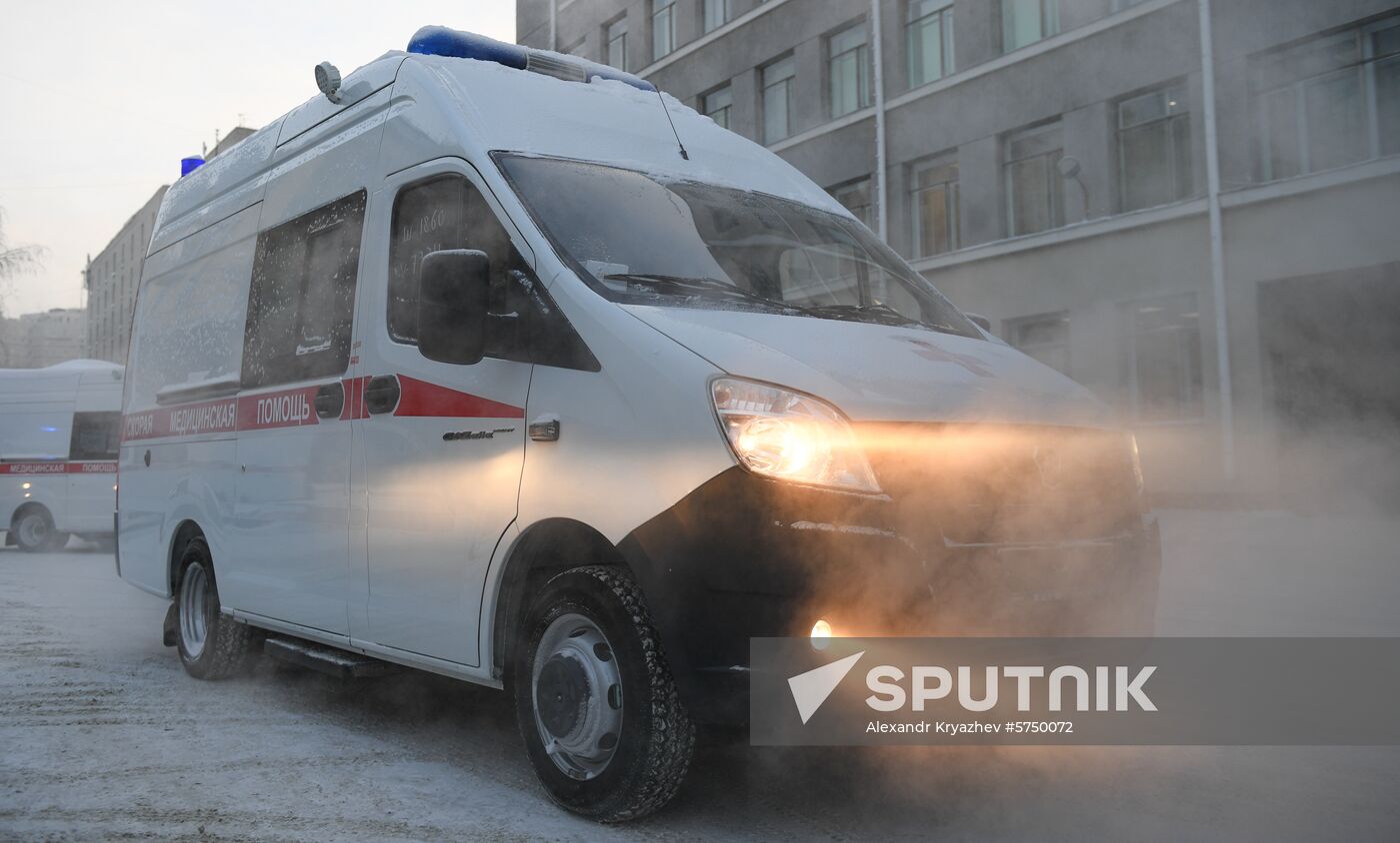 Russia New Ambulance Cars