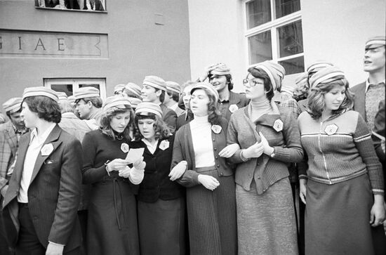Vilnius University students