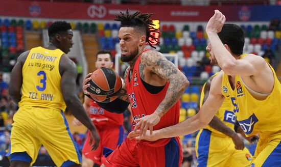 Russia Basketball Euroleague CSKA - Maccabi