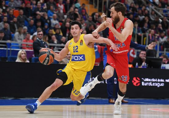 Russia Basketball Euroleague CSKA - Maccabi