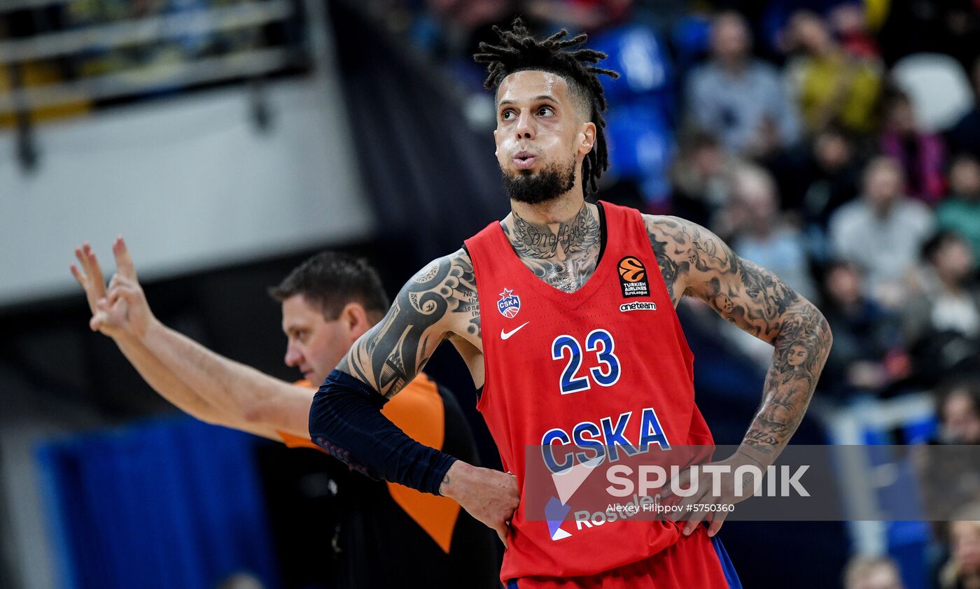 Russia Basketball Euroleague CSKA - Maccabi