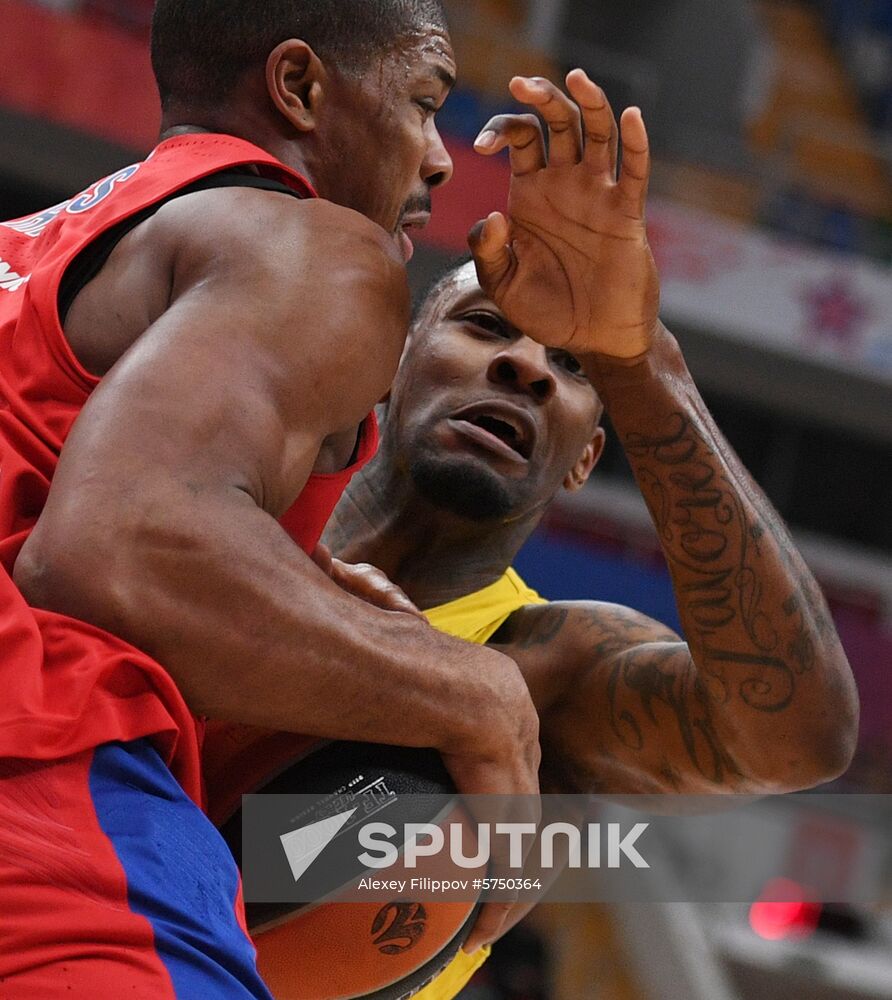 Russia Basketball Euroleague CSKA - Maccabi