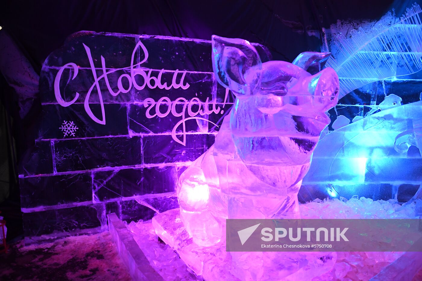 Russia Ice Sculptures
