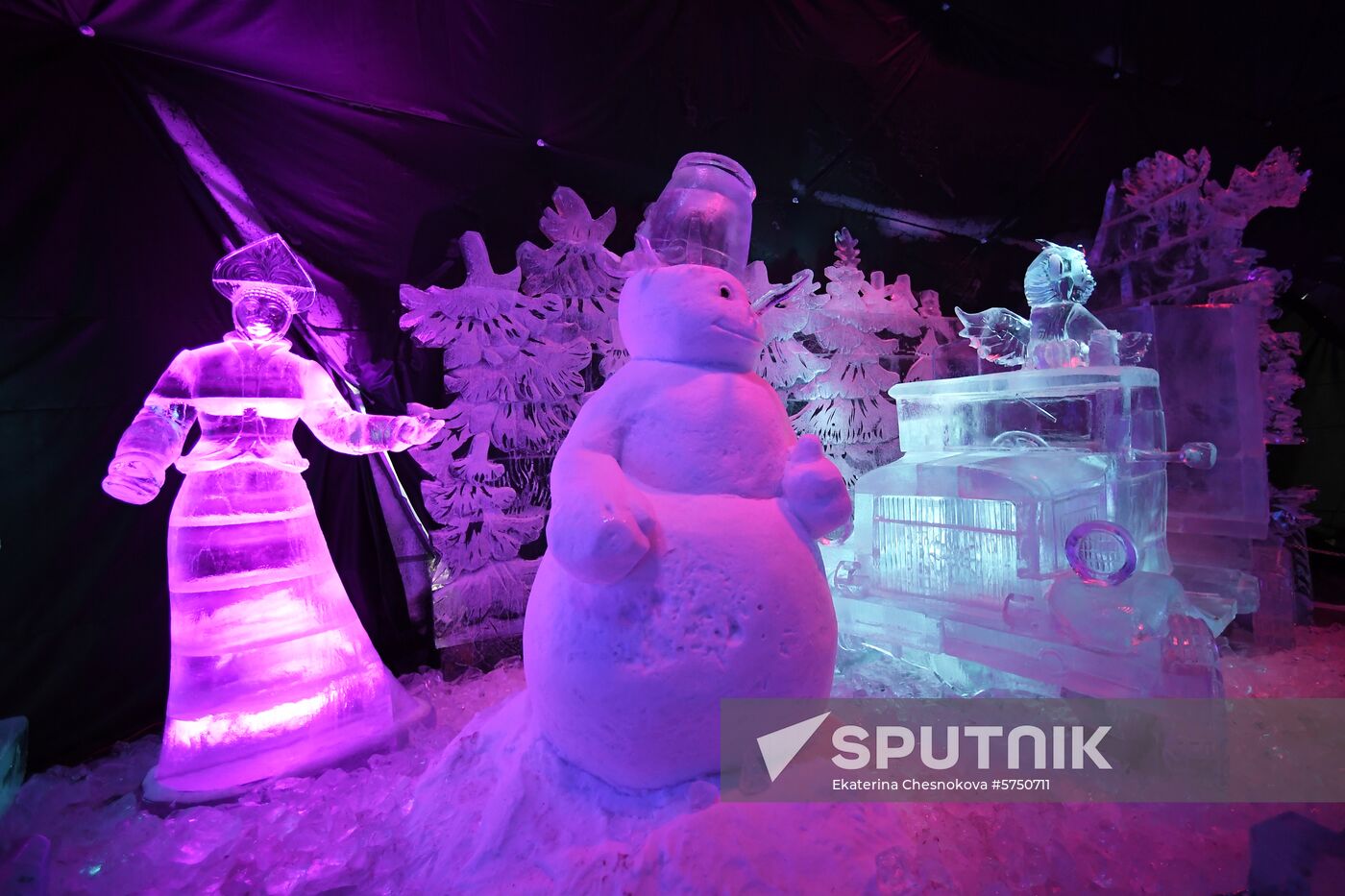 Russia Ice Sculptures