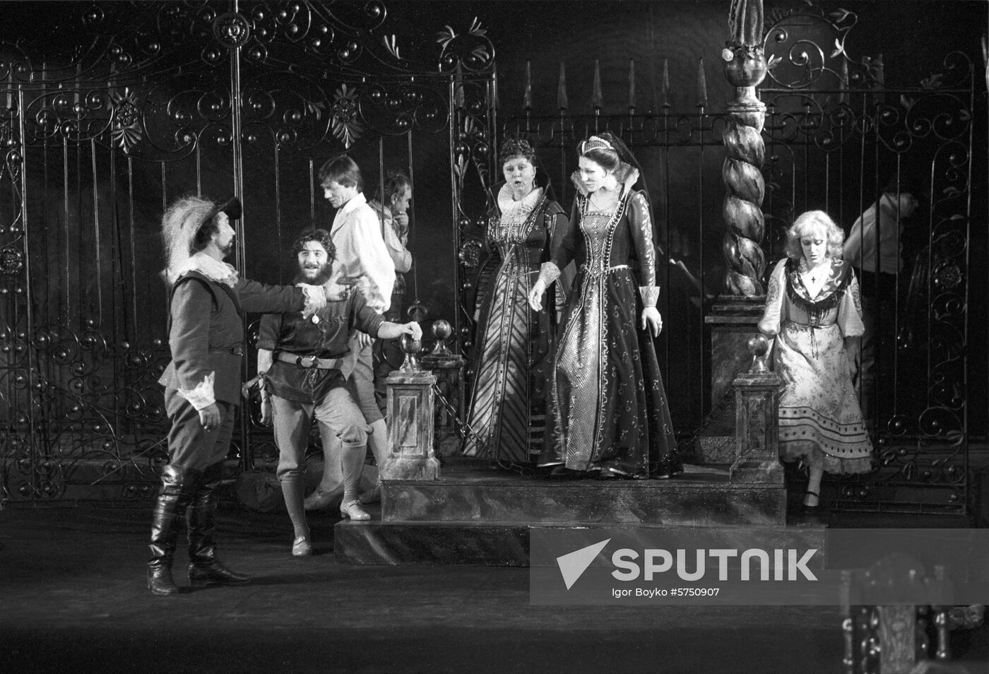 Scene from Mozart's opera Don Giovanni