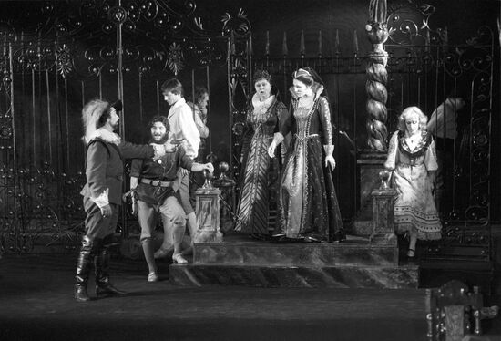Scene from Mozart's opera Don Giovanni
