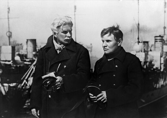 Scene from film 'We are from Kronshtadt'