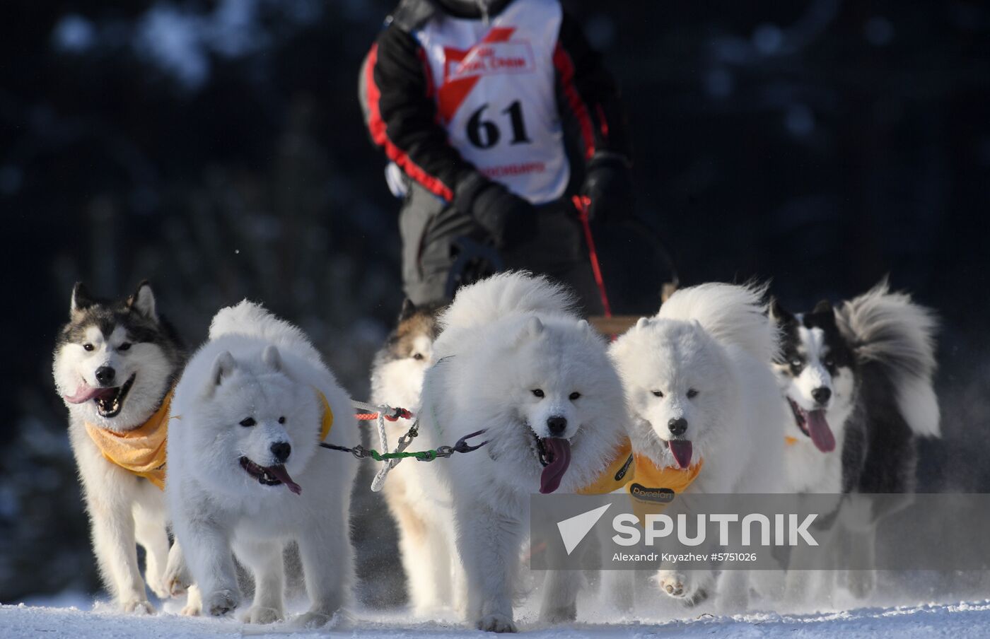 Russia Snow Riding