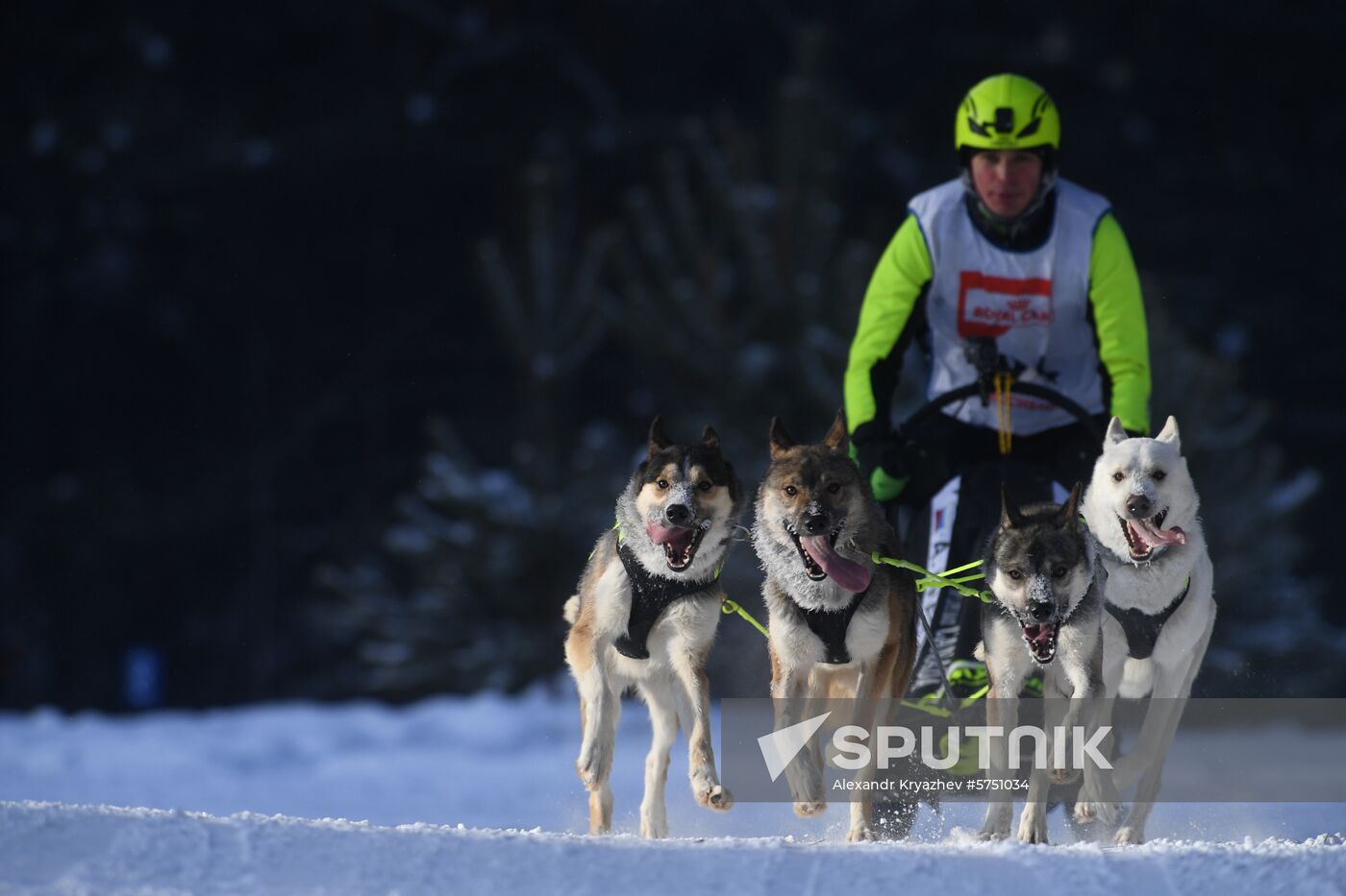 Russia Snow Riding