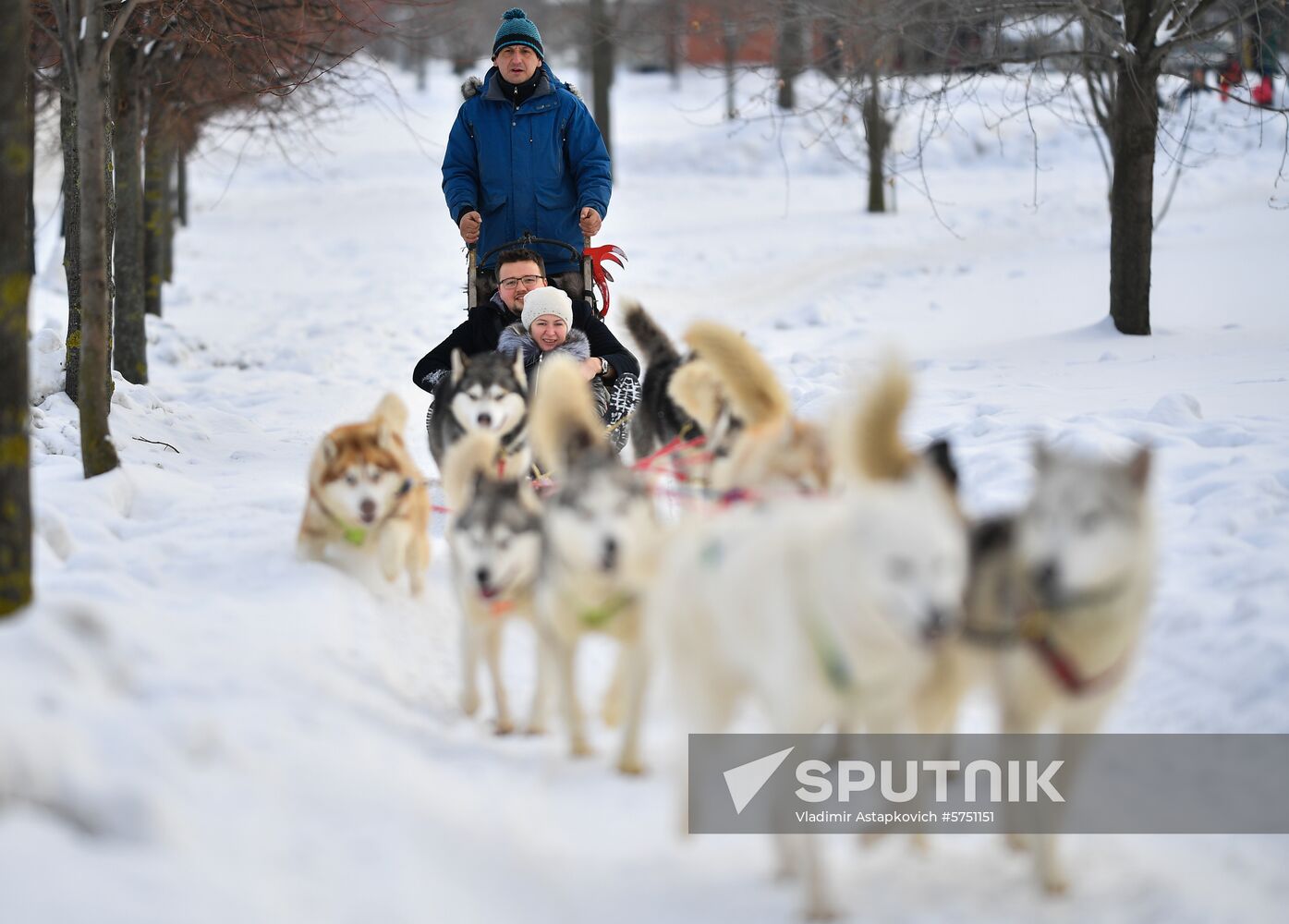 Russia Snow Riding