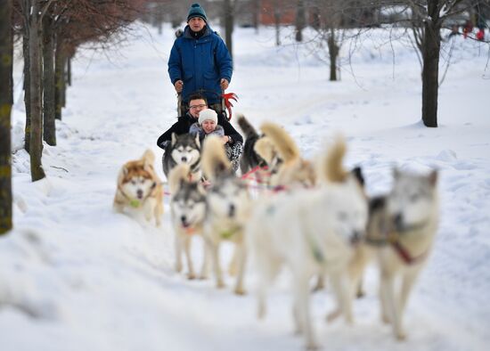 Russia Snow Riding